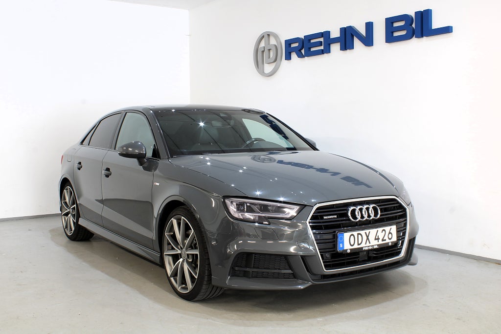 Audi A3 Sedan 2.0 TDI quattro S-line Panorama B&O Massage 150hk