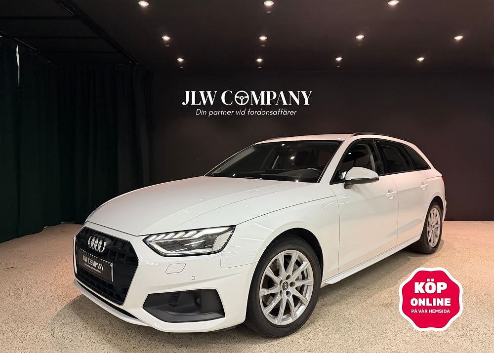 Audi A4 Avant 40 TDI Quattro | Proline | Dragkrok | LED 