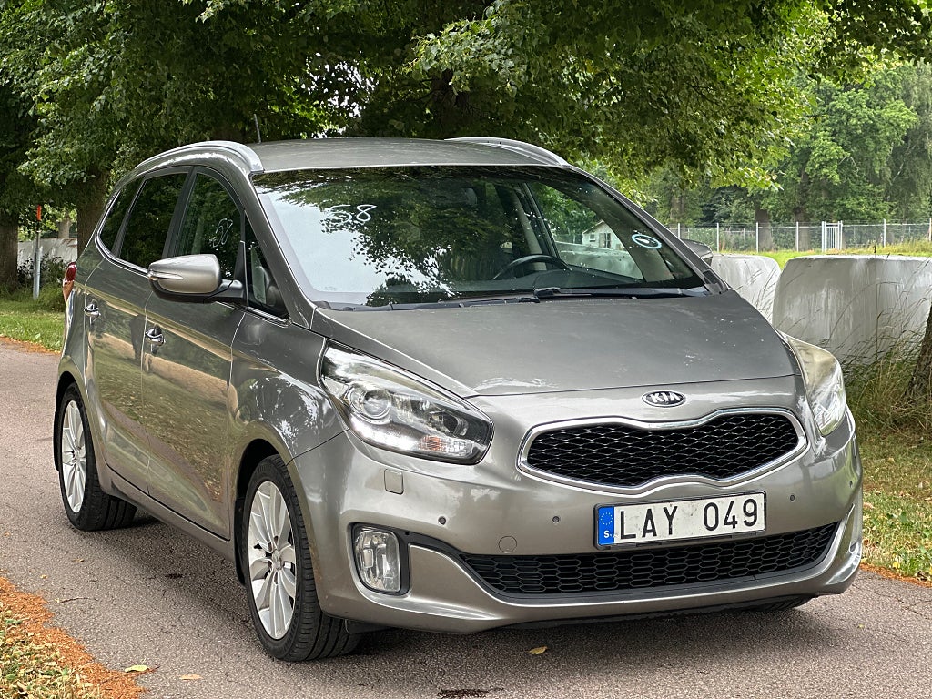 Kia Carens 1,7 CRDi Automatisk, Svensksåld, GPS, B.Kamera, 