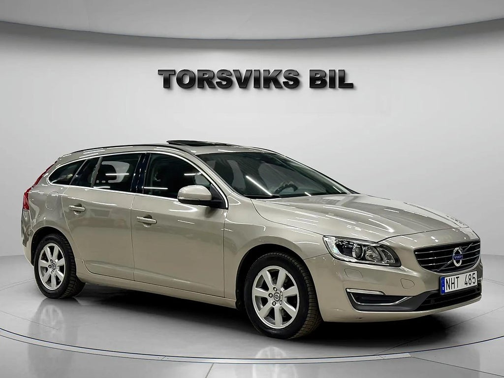Volvo V60 D3 Momentum Gps Lucka Rattvärme  2 Ägare - miniatyr 8