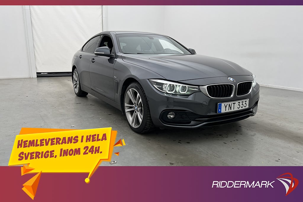 BMW 420 d xDrive GC Sport line M-Värmare Kamera Drag Navi