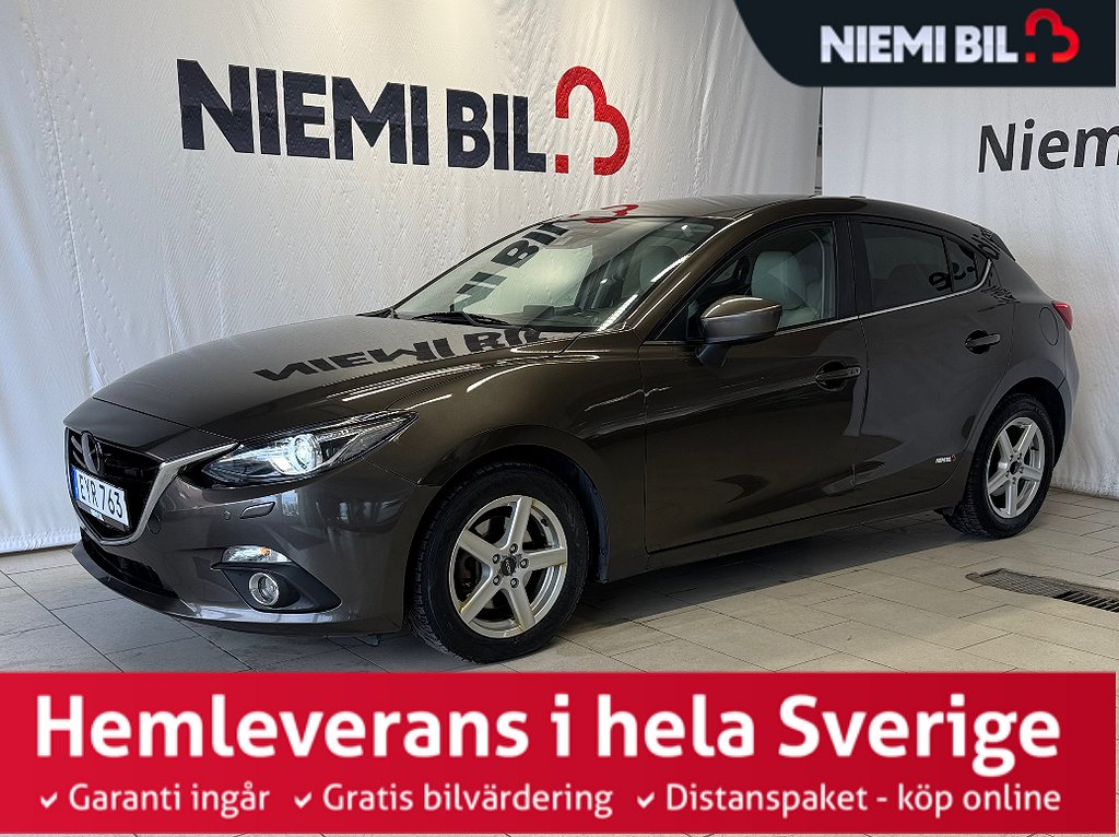 Mazda 3 Sport 2.2 Optimum/BOSE/M-värmare/P-sensor/Navi/S&V