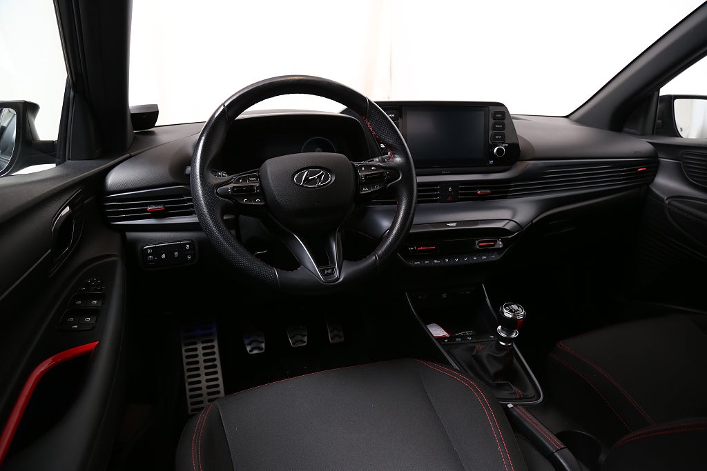 Hyundai i20 1,0 T-GDI iMT 48V MHEV N-Line 120hk Keyless Kamera