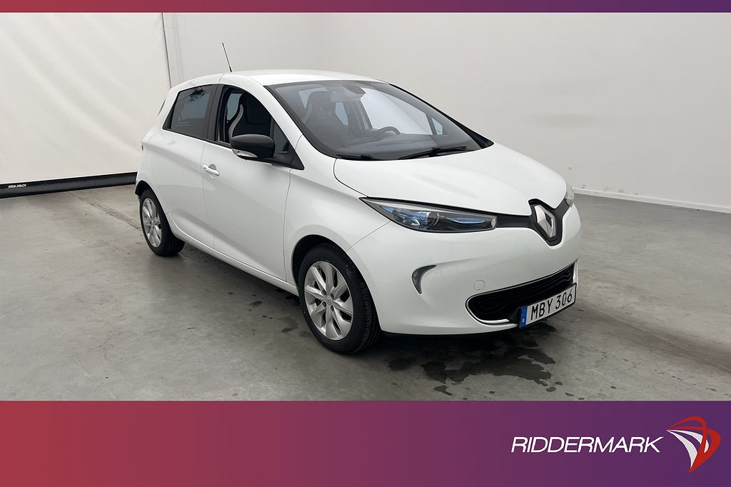 Renault Zoe R240 22kWh 88hk Intens Batterihyra Kamera Navi