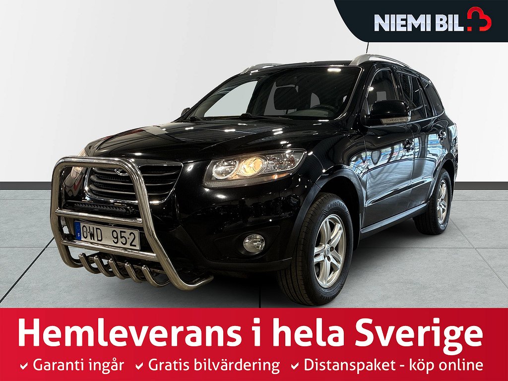 Hyundai Santa Fe 2.4 4WD Drag 7-Sits Kamkedja S&V-Däck Psens