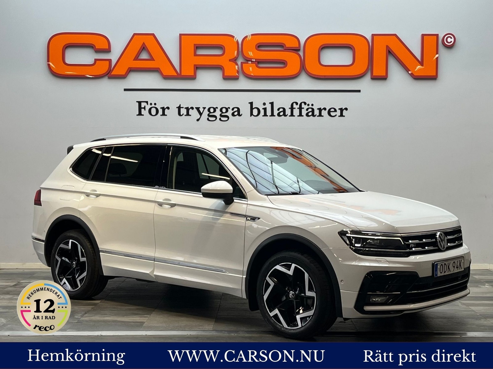 Volkswagen Tiguan Allspace 2.0 TDI 4Motion GT Cockpit Carplay Dragkrok