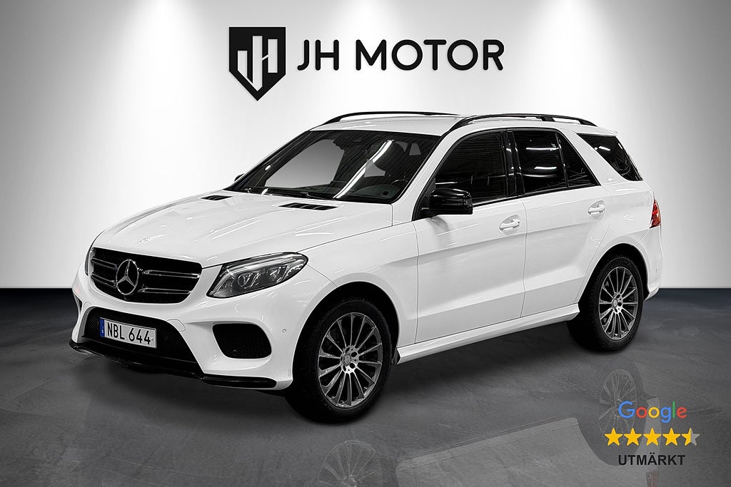 Mercedes-Benz GLE 350 d 4MATIC AMG Night 258hk DVÄRM/Luft/H&K/Drag