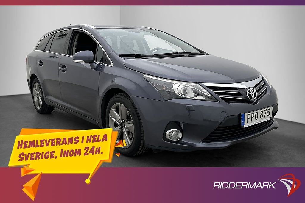 Toyota Avensis 2.0 D-4D Edition 50 Värmare Kamera Navi