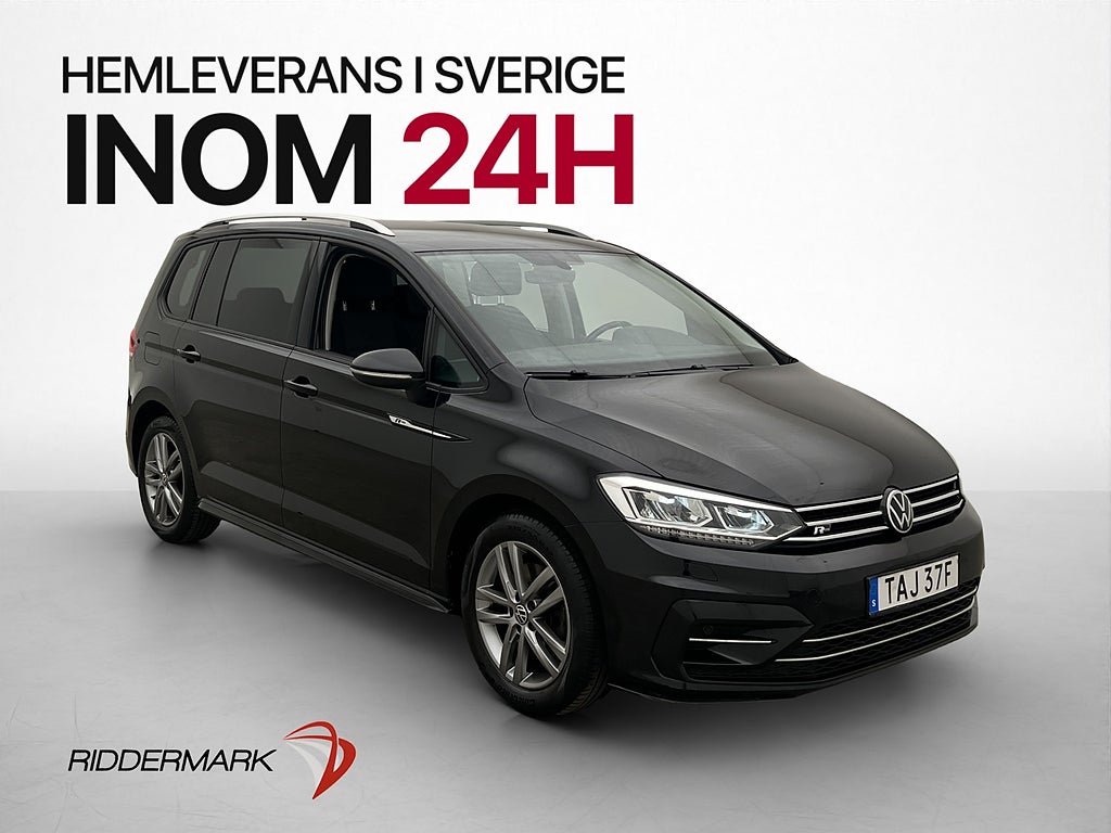 Volkswagen Touran 1.5 TS 7-Sits Värm Kamera CarPlay Drag