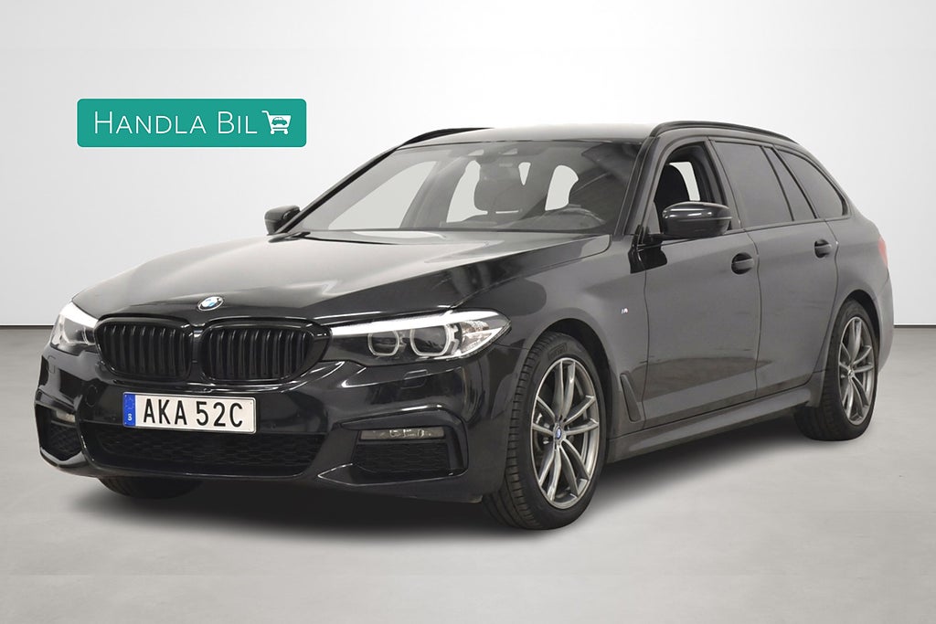 BMW 520 d xDrive Touring M Sport 1-Brukare Hifi D-värm Dragkrok