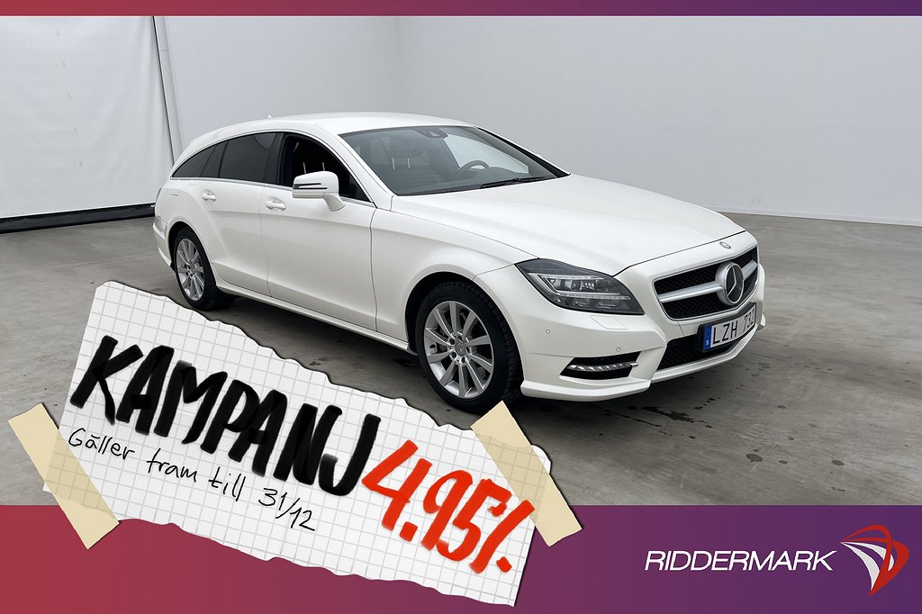 Mercedes-Benz CLS 350 SB AMG H/K Kamera Skin 4,95% Ränta