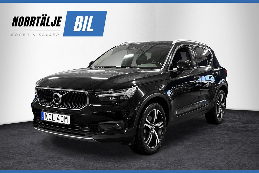 Volvo XC40 B4 197 HK AUT MOMENTUM ADVANCE SE DRAG CARPLAY B-VÄRM