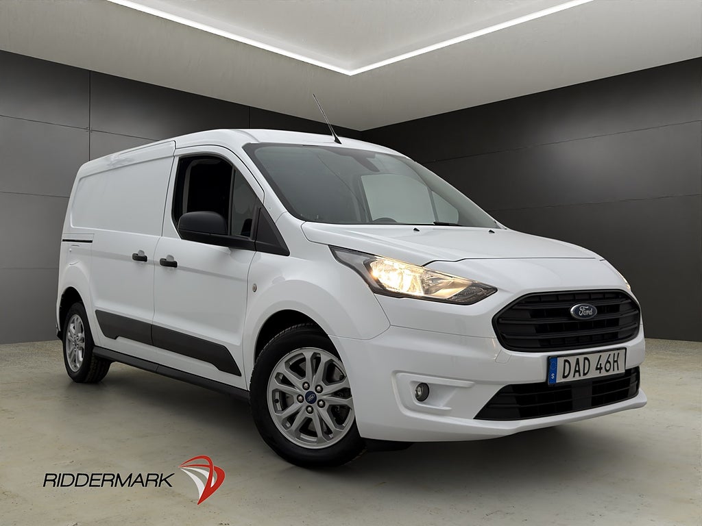 Ford Transit Connect LWB Värmare Drag B-Kamera CARPLAY Moms
