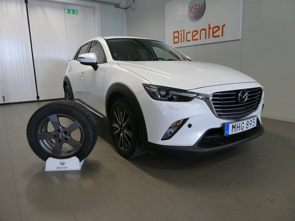 Mazda CX-3 2.0 SKYACTIV-G Aut-BOSE-Navi-Skinn-M&K Värm-Kamera-SoV