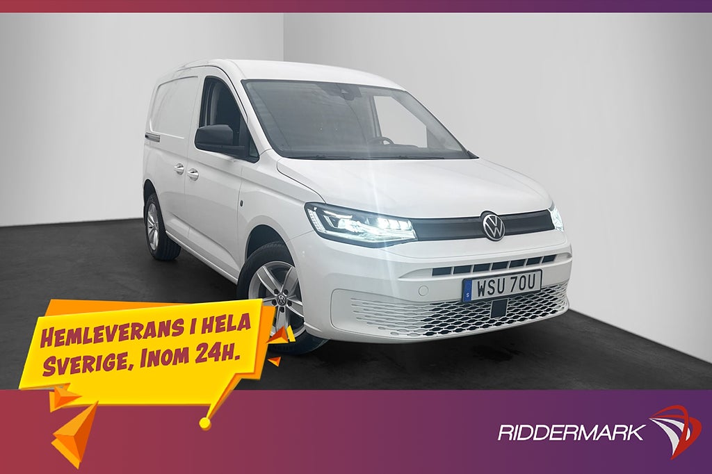 Volkswagen Caddy Cargo 4M Värmare LED B-Kamera CARPLAY Moms