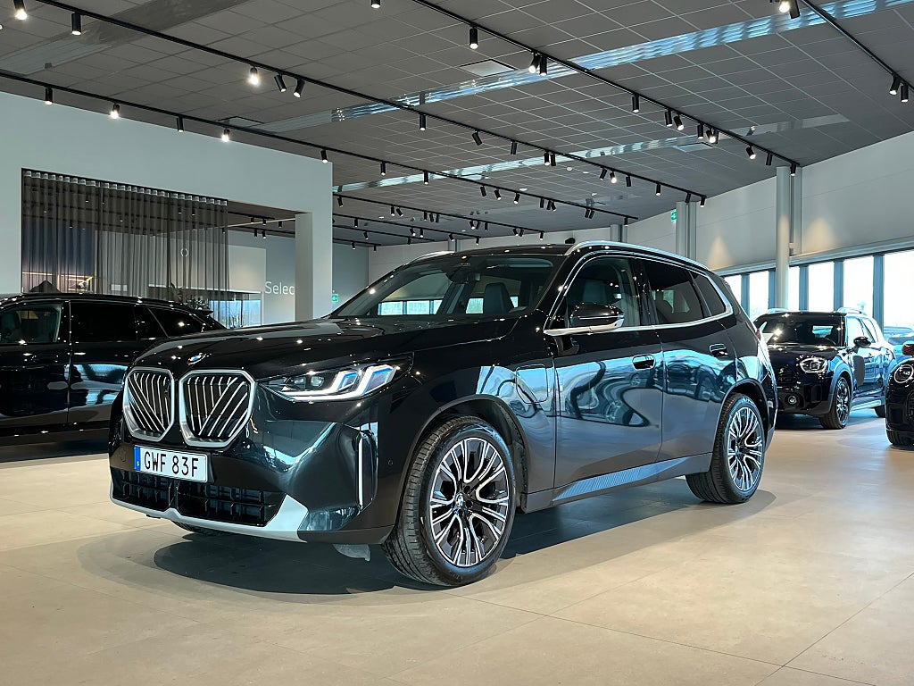 BMW X3 30e xDrive Adapt. Fart Rattvärme 360 HK Elstolar