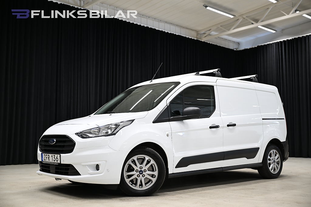 Ford transit Connect 100HK L2|Automat|Inredd|Dubbeldörr|EnÄgare|Moms