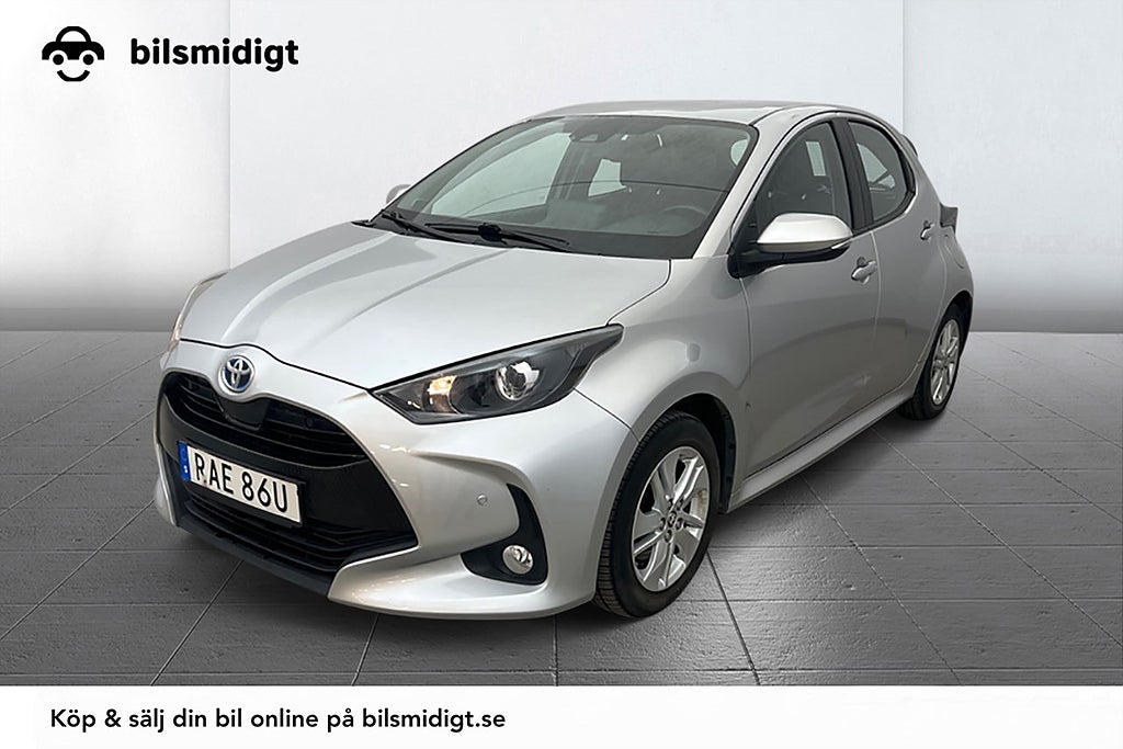 Toyota Yaris Hybrid Rattvärme Kamera Adaptiv FH MOMS 116hk