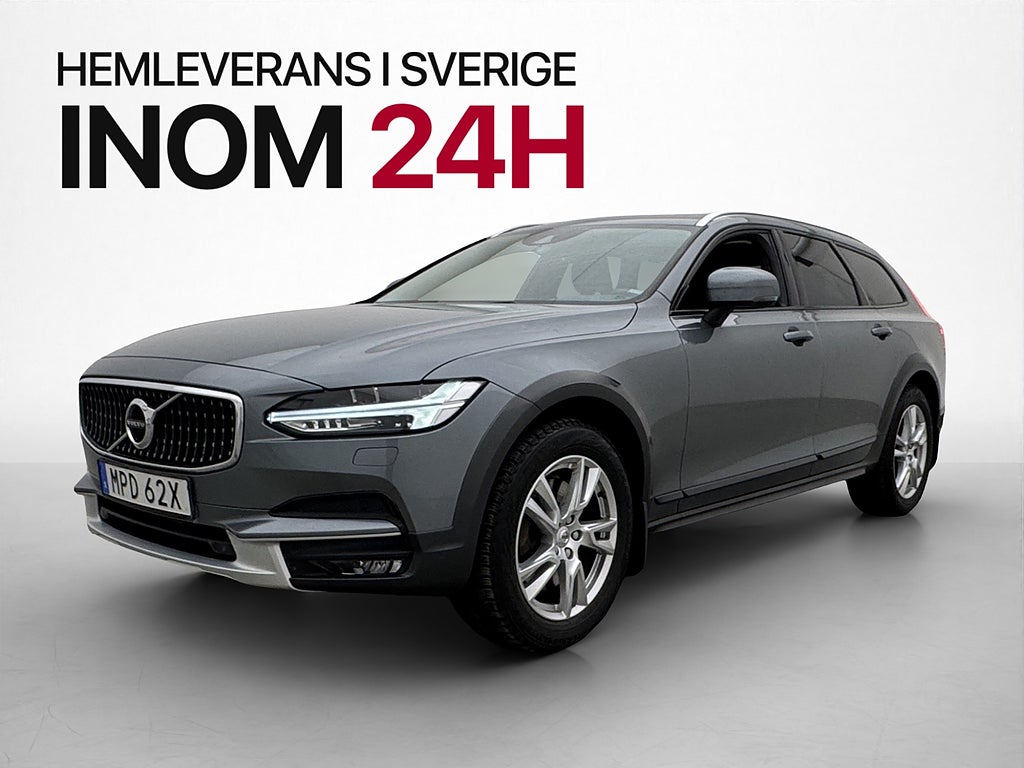 Volvo V90 Cross Country D4 190hk AWD Värmare Pano B-Kam Drag