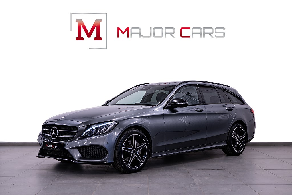 Mercedes-Benz C 220 T d 4MATIC 9G-Tronic AMG Night Skinn Värmare