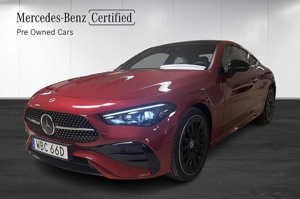 Mercedes-Benz CLE 300 4M Coupé Värmare / Drag / RattVä / Adapt F-håll...