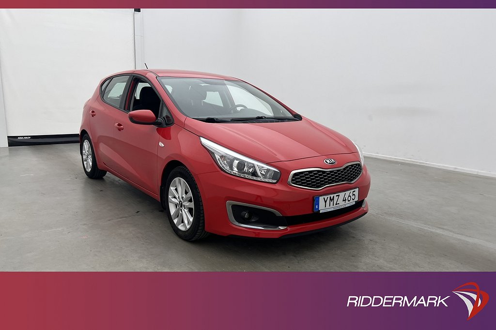 Kia Cee´d CVVT 99hk Comfort Sensorer Rattvärme Farthållare