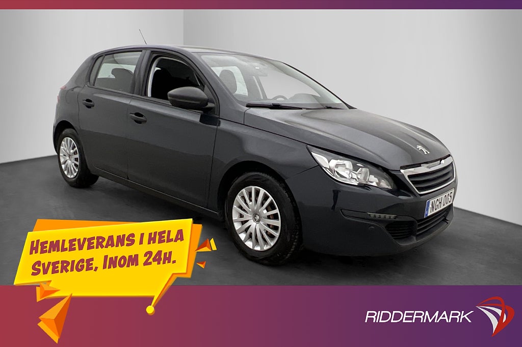 Peugeot 308 VTi 82hk Access Sensorer Farthållare 0,5l/mil