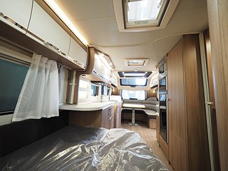 Husvagn, 1-axl Knaus Südwind 580 UF 17 av 21
