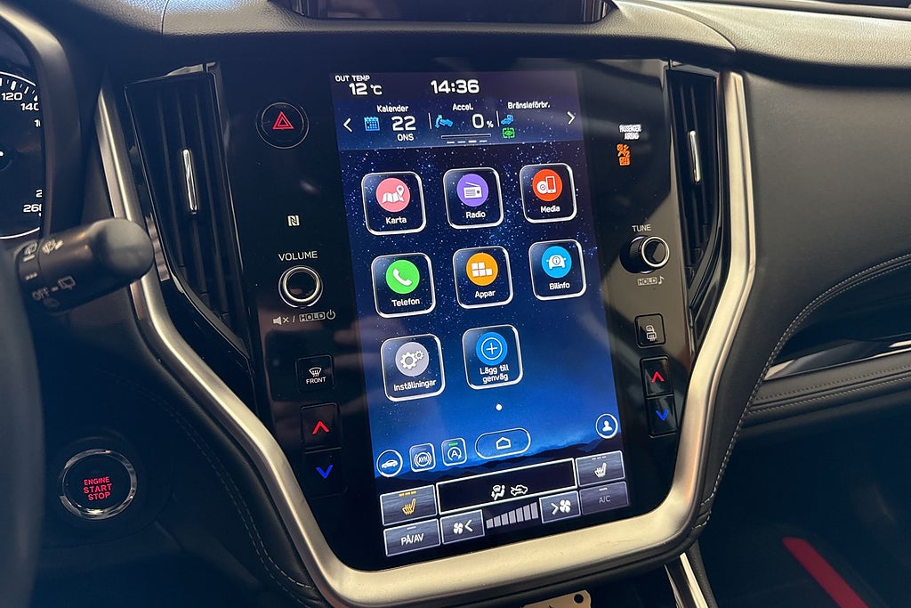 Subaru Outback 2.5 4WD XFuel Lineartronic Limited Kamera Carplay  miniatyr 10