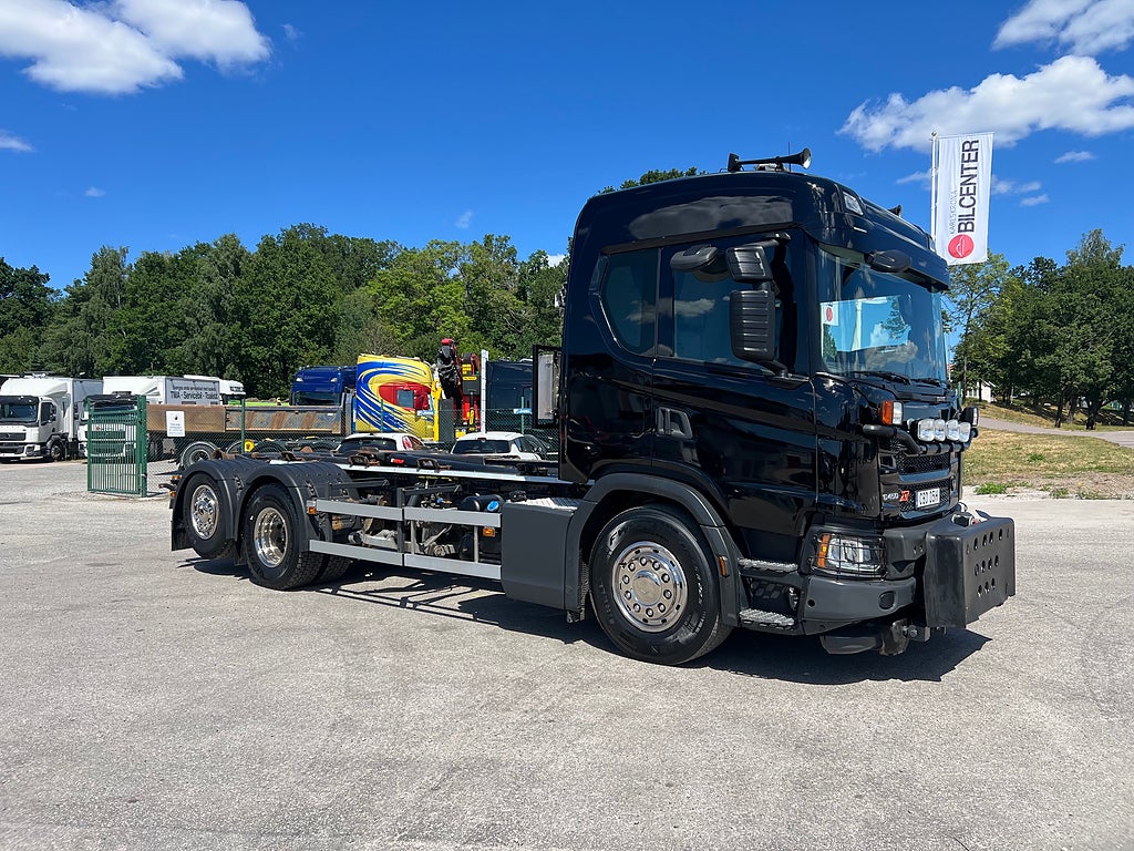 Scania G450 6x2*4 XT Lastväxlare, Fullt Plogutrustad