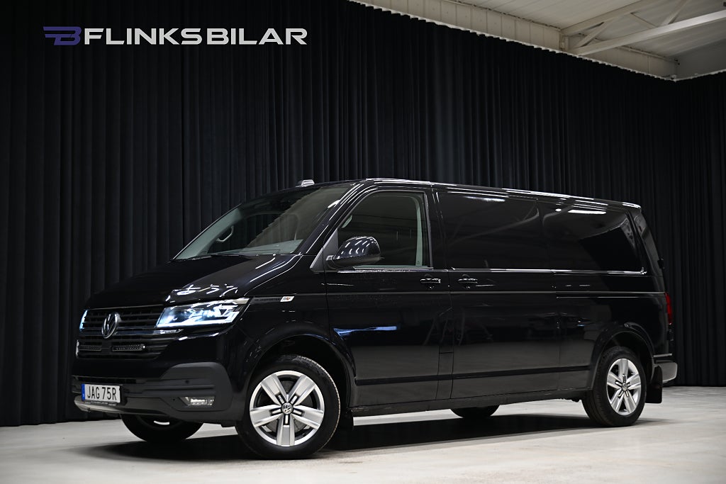 Volkswagen Transporter DSG 204HK Nedlackad|LED|Dubbeldörr|Inredd|Leasbar|SeUTR