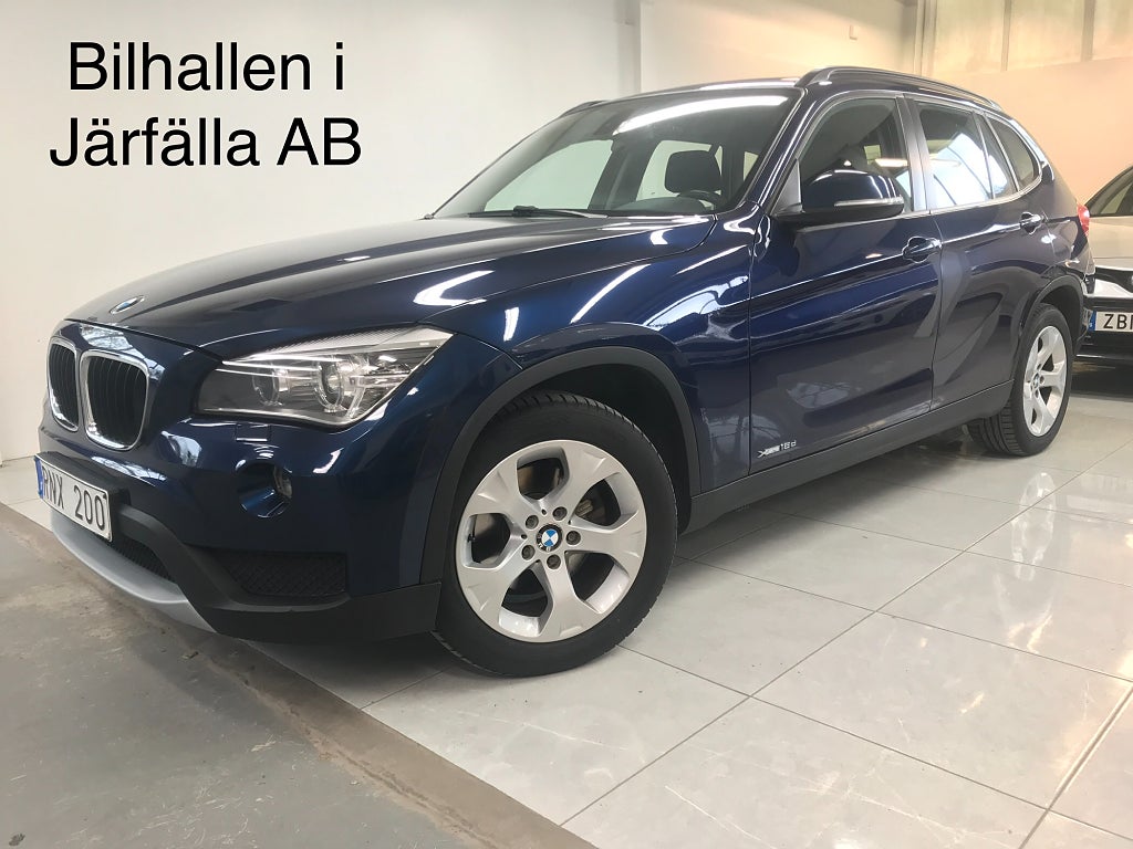 BMW X1 Automat xDrive18d Steptroic Lågmil 2 ägare Ny bes 143HK