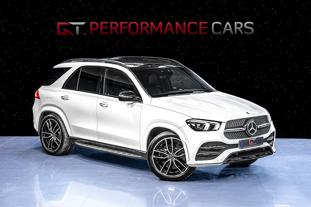 Mercedes-Benz GLE 350 de 4MATIC AMG Pano 22" Burmester Drag Luftfjädring ACC