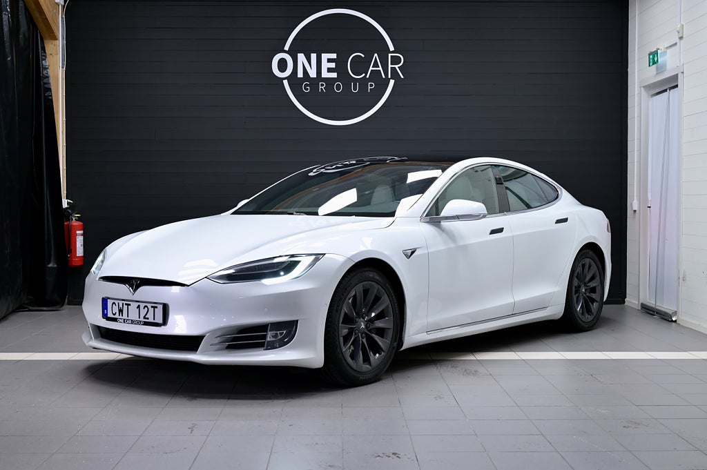 Tesla Model S 100D AWD Pano AP 2.5 Luftfjädring Nytt Batteri! 525hk