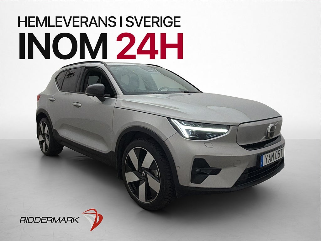 Volvo XC40 Recharge Twin Ultimate Pano H/K MOMS 360° Drag