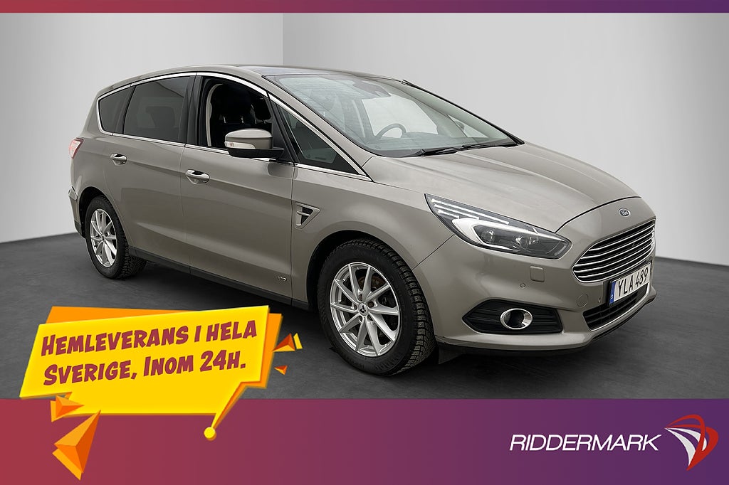 Ford S-Max 2.0 TDCi AWD Business Pano 7-Sits Värm Drag