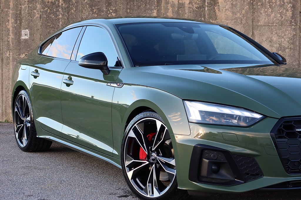 Audi A5 45 TFSI Quattro S-Line Edition One B&O Värmare Matrix