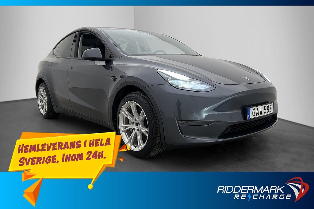 Tesla Model Y Long Range AWD Svensksåld Autopilot Pano