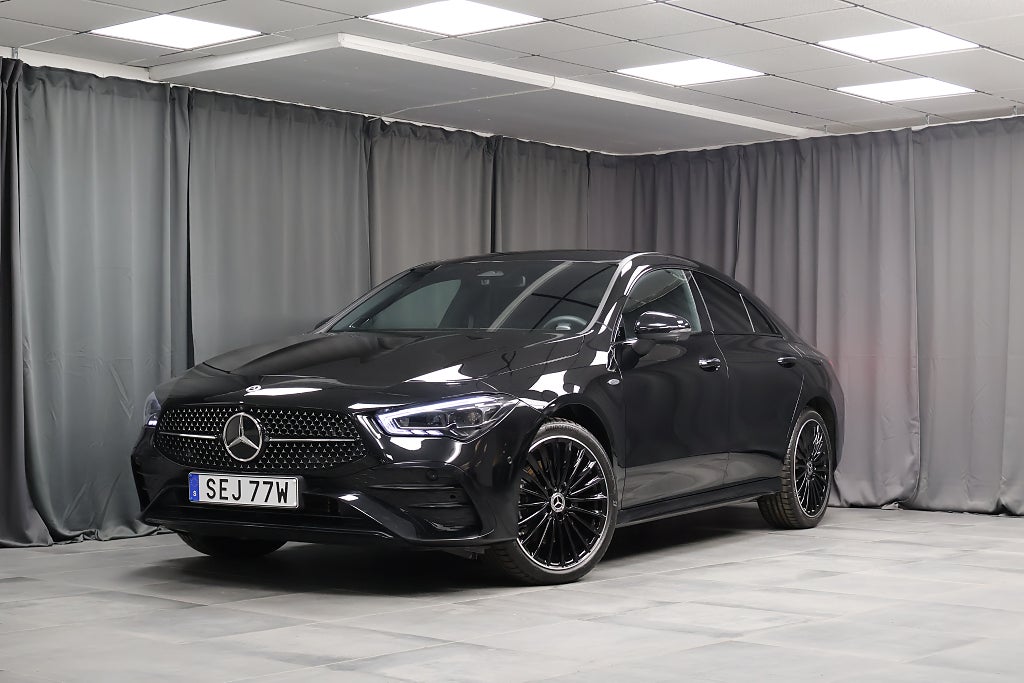 Mercedes-Benz CLA 250 e AMG Line Prem Burmester Rattvärme 360 Multibeam