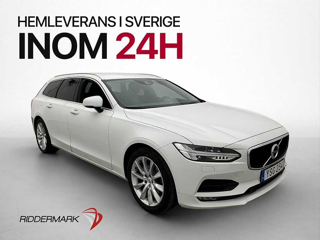 Volvo V90 D3 Momentum Värmare Navi Adpt-fart P-Sensorer Drag