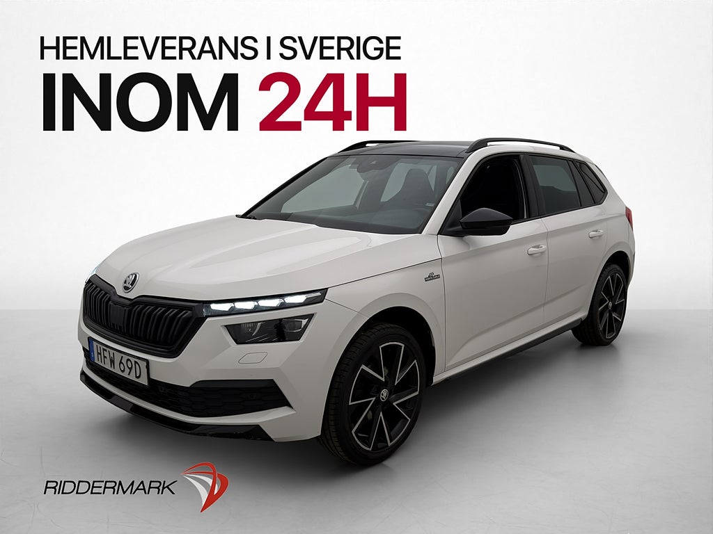 Skoda Kamiq 115hk Monte Carlo Pano Kamera Adapt CarPlay