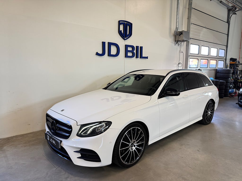 Mercedes-Benz E 220 T d AMG Line Widescreen Drag Bkamera Navi 194hk