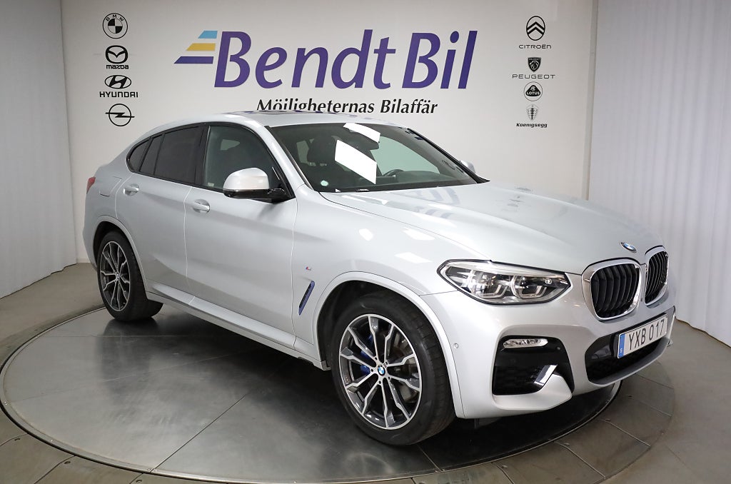 BMW X4 xDrive30d M Sport | Panorama | Head-Up | Värmare | HK