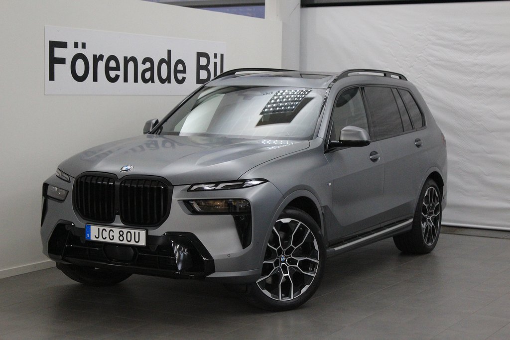 BMW X7 xDrive40d M Sport Värmare H/K Drag Komfort Acess