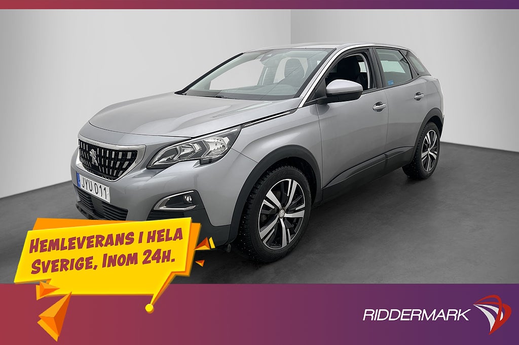 Peugeot 3008 1.2 PureTech 131hk Active Kamera Drag CarPlay