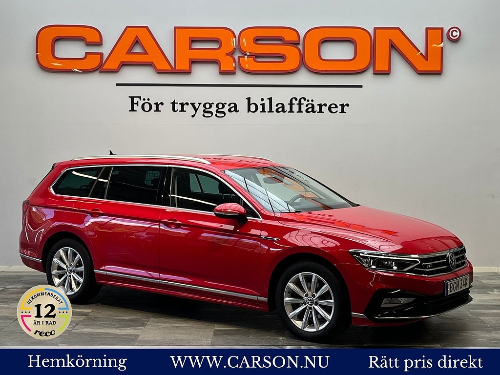 Volkswagen Passat Sc 2.0 TDI GT Cockpit Carplay Navi Drag B-kamera 200hk