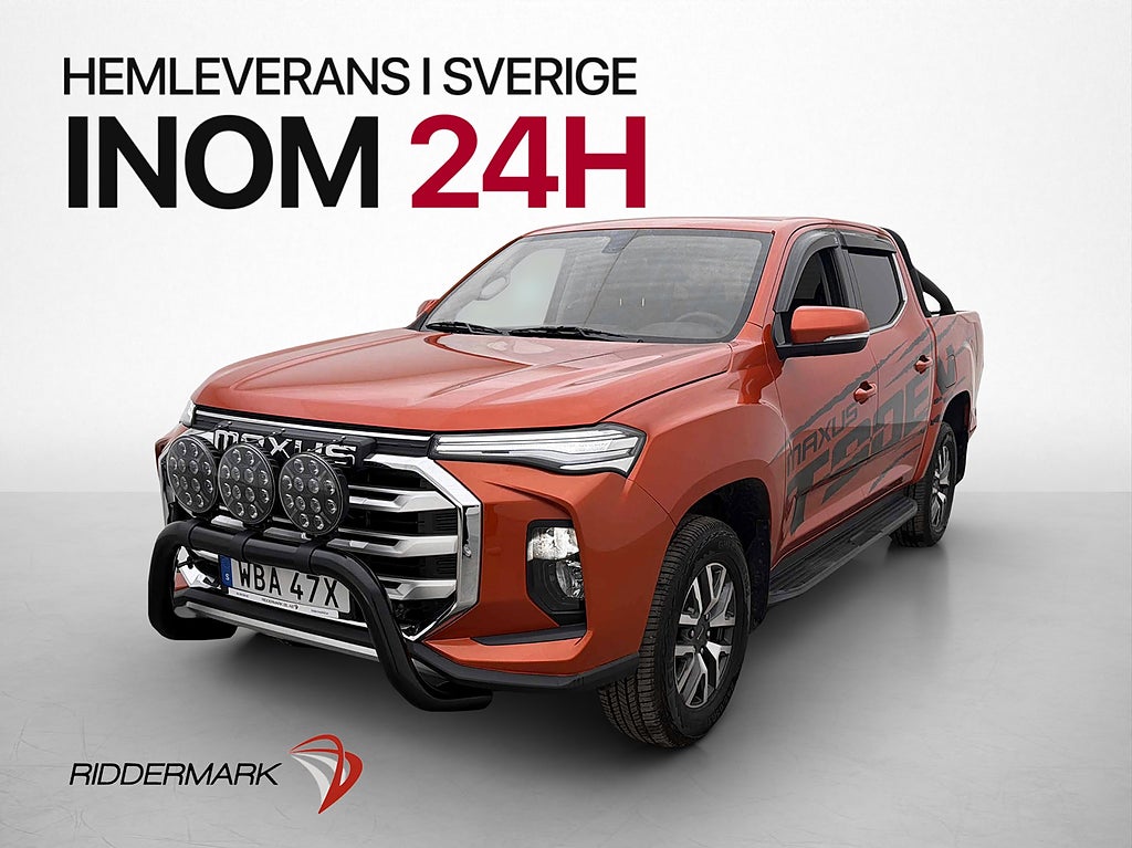 Maxus T90 EV 88.5 kWh 180hk B-Kamera Skinn CARPLAY MOMS