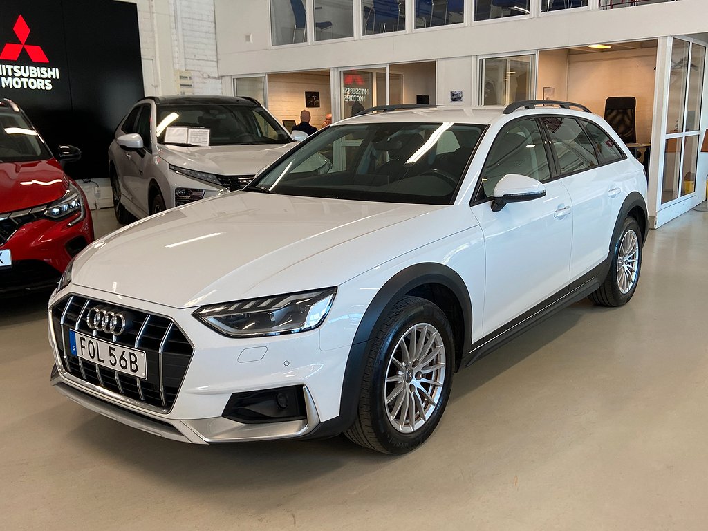 Audi A4 Allroad 204hk Proline Business Drag Pvärm Navi