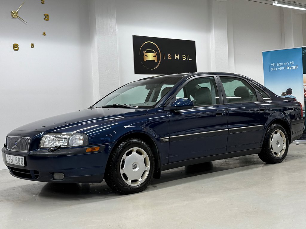 Volvo S80 2.4 170hk/ Automat/Drag/Lågamil/