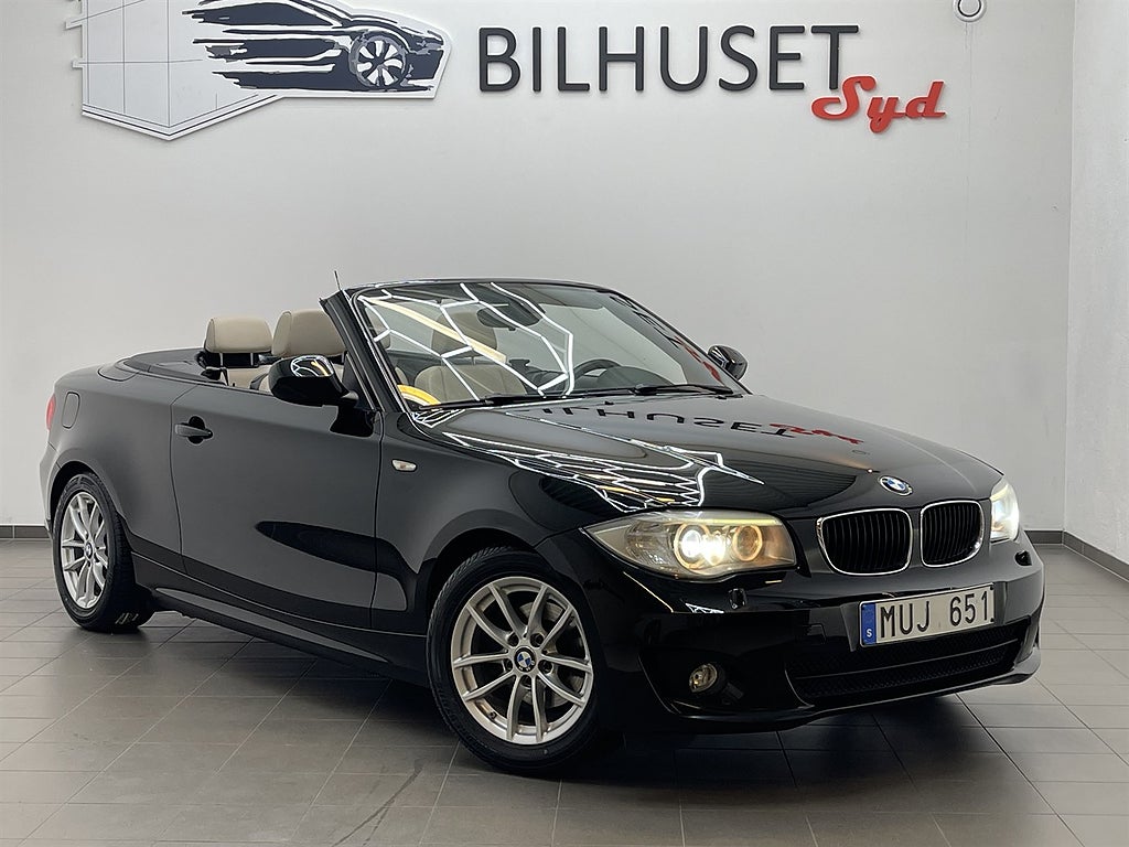 BMW 118i i Cab 143hk Advantage Läder/M-ratt/M-spak/PDC